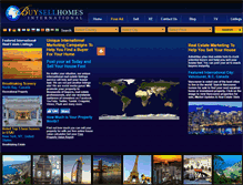 Tablet Screenshot of buysellhomesinternational.com
